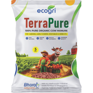 TerraPure – Cow Dung-Based Organic Fertilizer (Packaging - 40KG,4KG, 1KG)